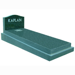 Dark grey rubbed with matching kerbs 