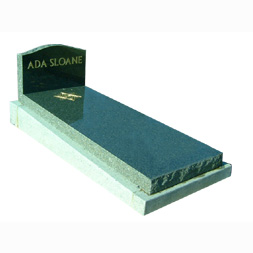 Dark grey polished with rustic edges 